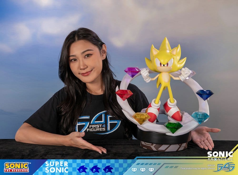 Sonic The Hedgehog Sonic Frontiers Resin Statue Super Sonic 45 cm 5060316628775