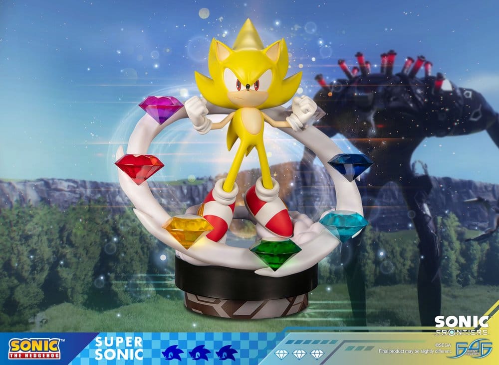 Sonic The Hedgehog Sonic Frontiers Resin Statue Super Sonic 45 cm 5060316628775