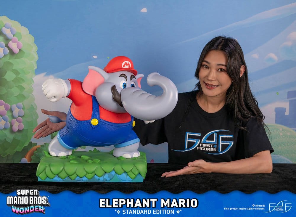 Super Mario Bros. Wonder Resin Statue Elephant Mario Standard Edition 43 cm 5061062274902