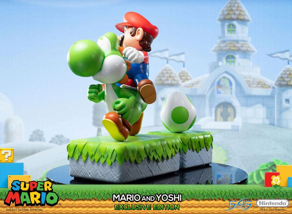 Super Mario Statue Mario & Yoshi 48 cm 5060316622162