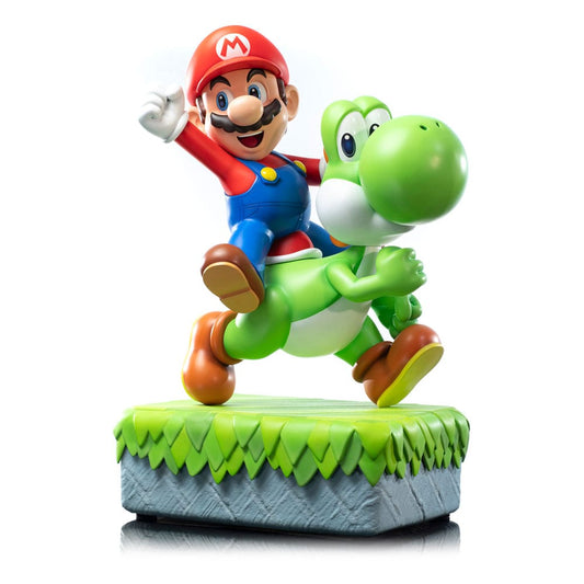 Super Mario Statue Mario & Yoshi 48 cm 5060316622155