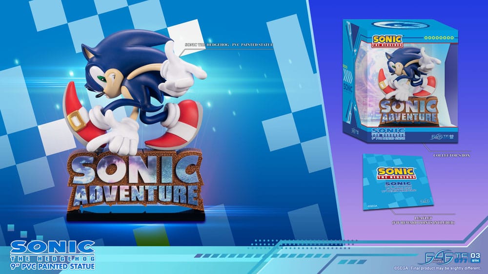 Sonic Adventure PVC Statue Sonic the Hedgehog Standard Edition 21 cm 5060316626894