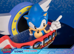 Sonic the Hedgehog Statue Sonic Title Screen 21 cm 5060316628249