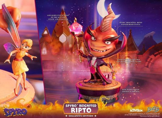 Spyro Reignited Statue Ripto Exclusive Edition 47 cm 5060316627495