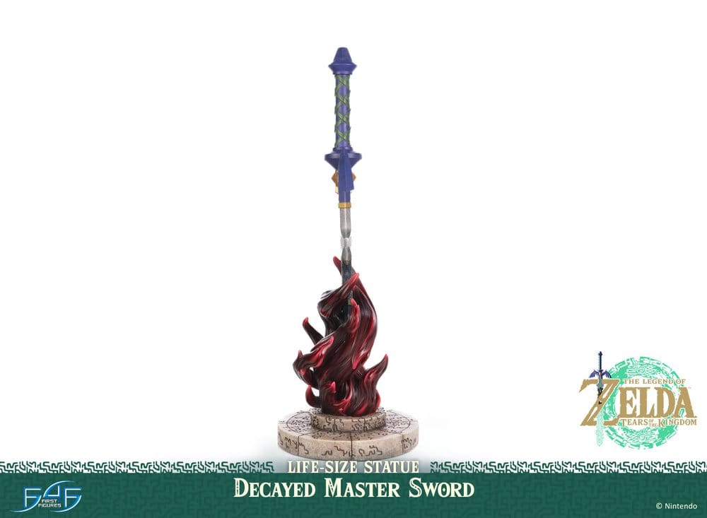 The Legend of Zelda: Tears of the Kingdom Life Size Statue 1/1 Decayed Master Sword 28 cm 5060316628768