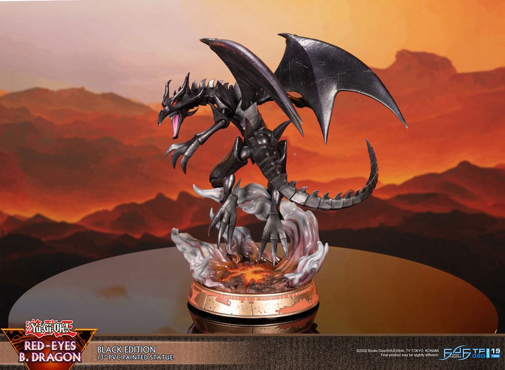 Yu-Gi-Oh! PVC Statue Red-Eyes B. Dragon Black Colour 33 cm 5060316625392