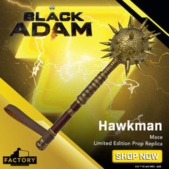 Black Adam Replica 1/1 Hawkman Mace Limited E 5060224082867