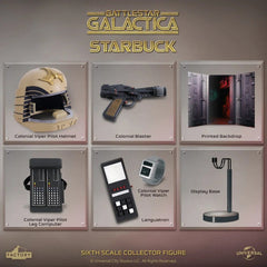 Battlestar Galactica Action Figure 1/6 Lieutenant Starbuck 30 cm 5060224086612