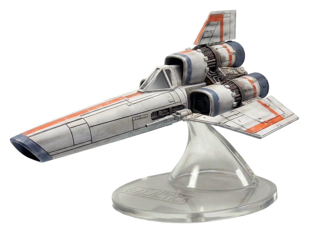 Battlestar Galactica Action Figure with Vehicle Colonial Viper Mk & Lieutenant Boomer 5060224087886