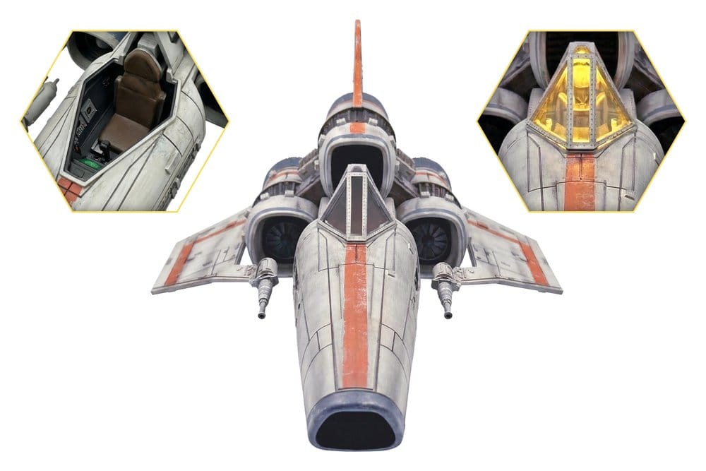 Battlestar Galactica Action Figure with Vehicle Colonial Viper Mk & Lieutenant Boomer 5060224087886