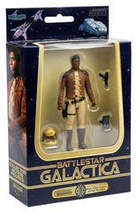 Battlestar Galactica Action Figure with Vehicle Colonial Viper Mk & Lieutenant Boomer 5060224087886