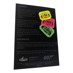 James Bond Replica 1/1 Dr. No Casino Plaques  5060224088692