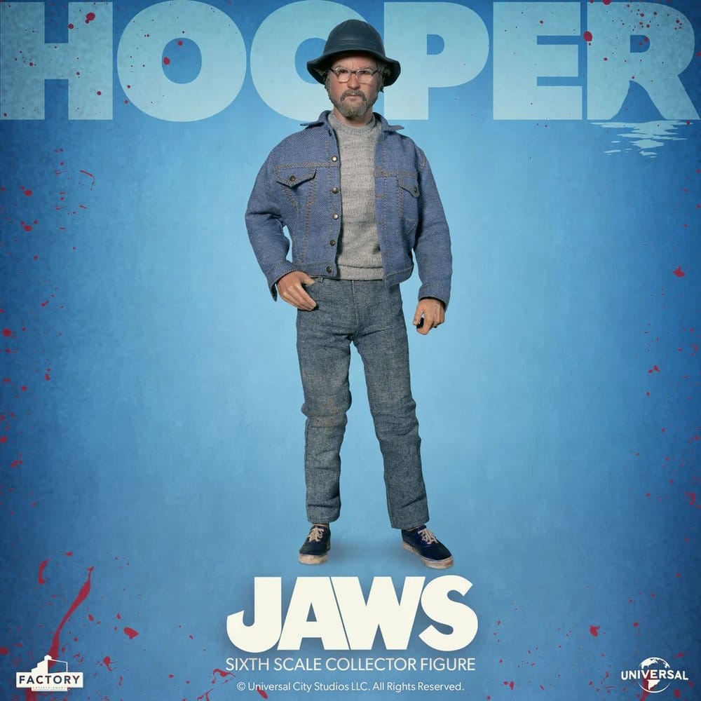 Jaws Action Figure 1/6 Hooper 30 cm 5060224088876