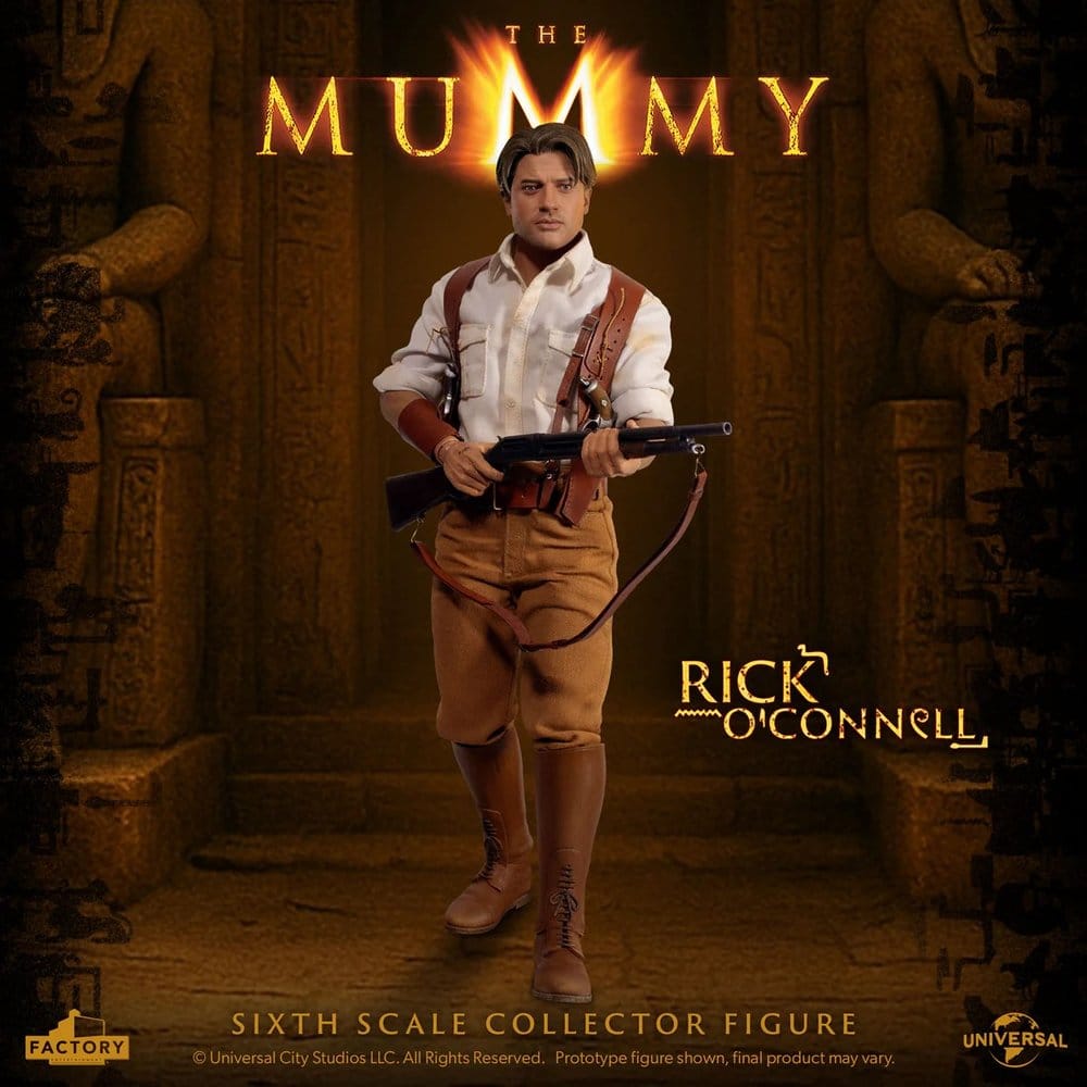 Die Mumie Actionfigur 1/6 Rick O’Connell 30 cmThe Mummy Action Figure 1/6 Rick O’Connell 30 cmLa Momie figurine 1/6 Rick O’Connell 30 cmLa Momia Figura 1/6 Rick O’Connell 30 cm 5060224089842