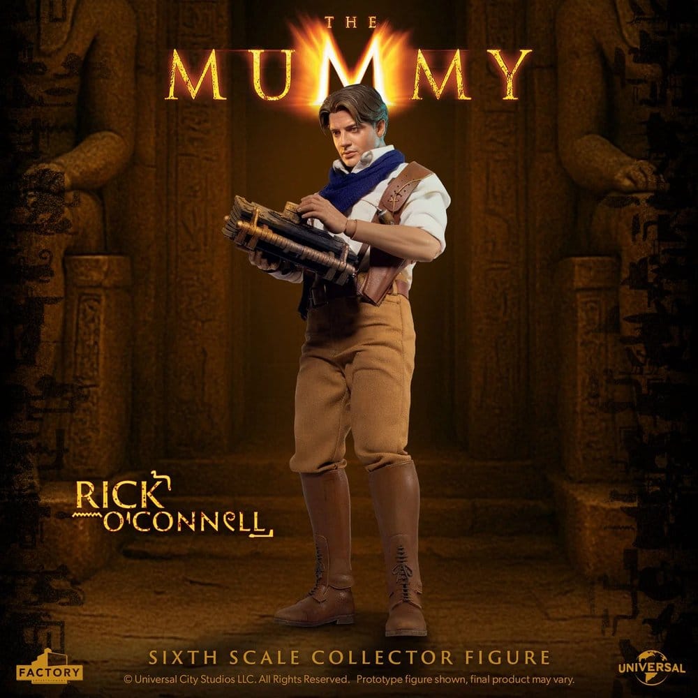 Die Mumie Actionfigur 1/6 Rick O’Connell 30 cmThe Mummy Action Figure 1/6 Rick O’Connell 30 cmLa Momie figurine 1/6 Rick O’Connell 30 cmLa Momia Figura 1/6 Rick O’Connell 30 cm 5060224089842