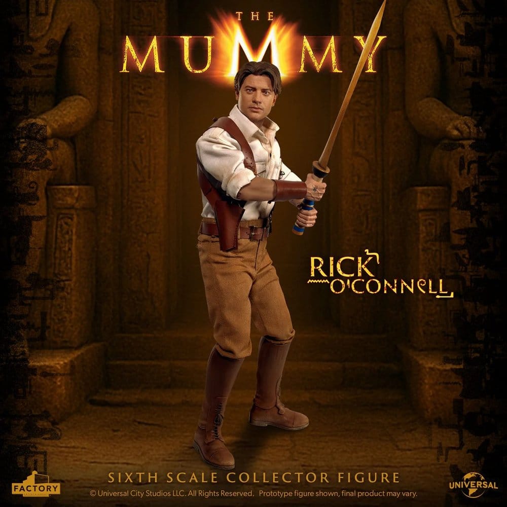 Die Mumie Actionfigur 1/6 Rick O’Connell 30 cmThe Mummy Action Figure 1/6 Rick O’Connell 30 cmLa Momie figurine 1/6 Rick O’Connell 30 cmLa Momia Figura 1/6 Rick O’Connell 30 cm 5060224089842