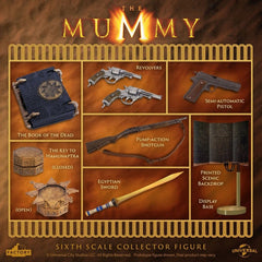 Die Mumie Actionfigur 1/6 Rick O’Connell 30 cmThe Mummy Action Figure 1/6 Rick O’Connell 30 cmLa Momie figurine 1/6 Rick O’Connell 30 cmLa Momia Figura 1/6 Rick O’Connell 30 cm 5060224089842