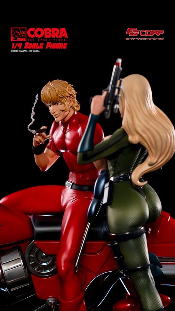 Space Pirate Cobra Statue 1/4 Cobra & Jane Royal (Spacesuit Ver.) 47 cm 5413505999475