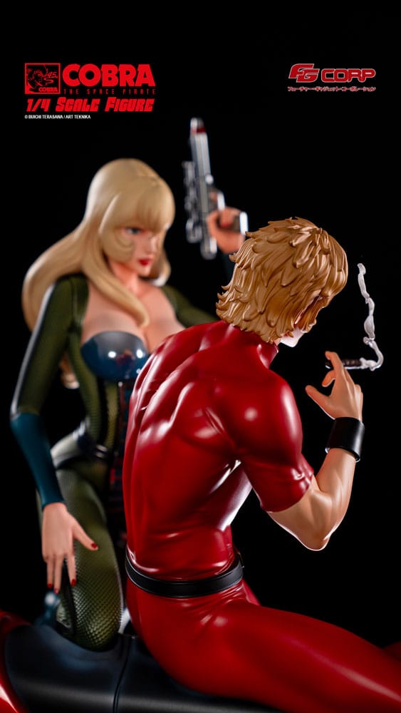 Space Pirate Cobra Statue 1/4 Cobra & Jane Royal (Spacesuit Ver.) 47 cm 5413505999475