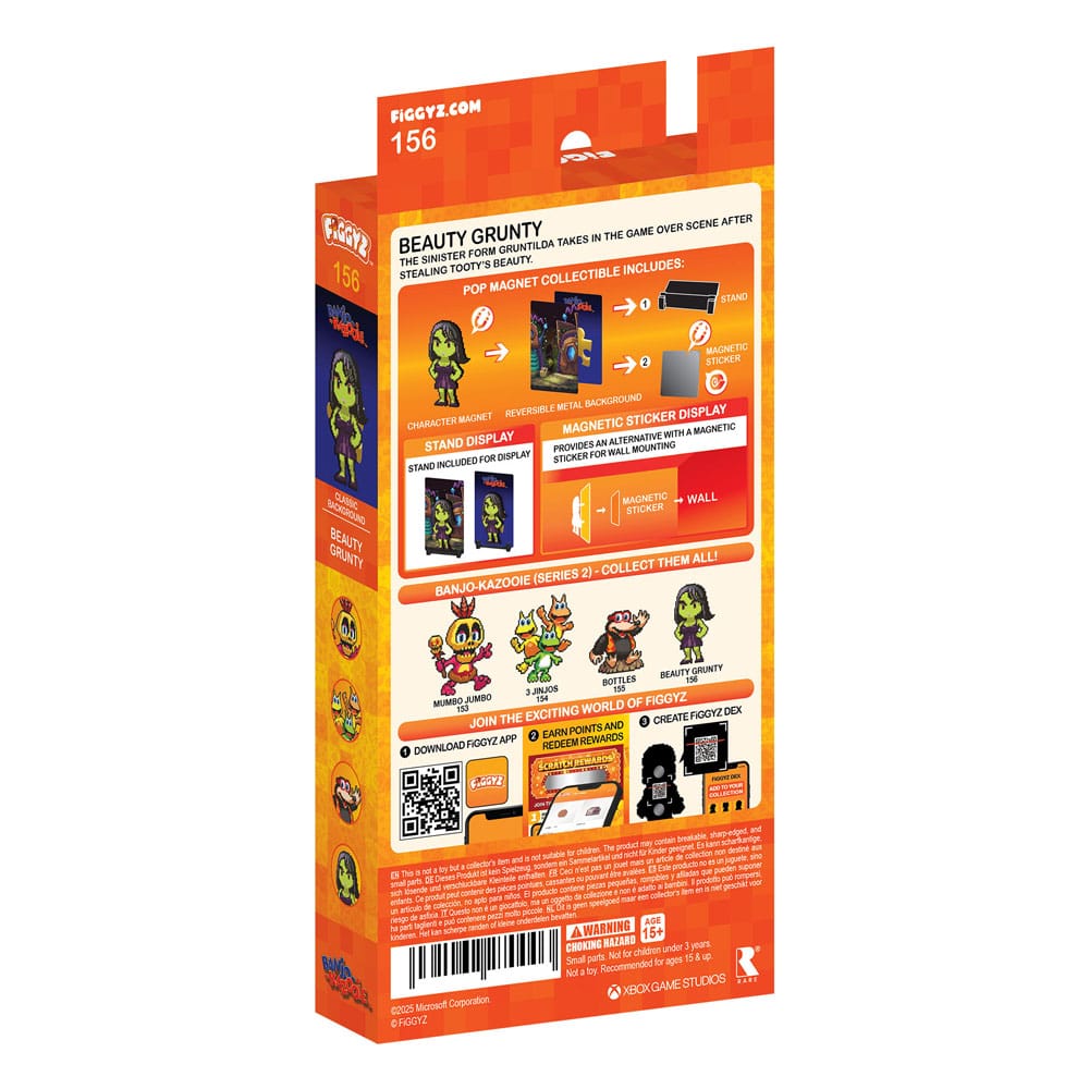 Banjo-Kazooie FiGGYZ Magnet Collectible Beauty Grunty 11 cm 5061062271550
