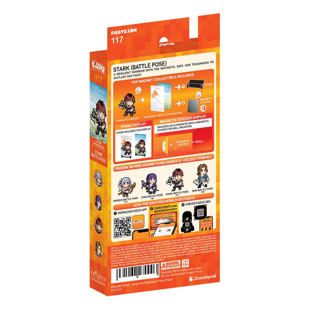 Frieren: Beyond Journey's End FiGGYZ Magnet Collectible Stark (Battle Pose) 11 cm 5061062271161