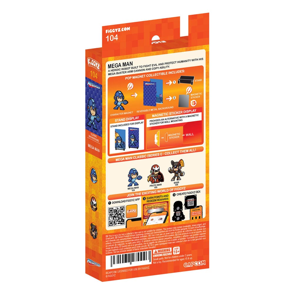 Mega Man FiGGYZ Magnet Collectible Mega Man 11 cm 5061062271031
