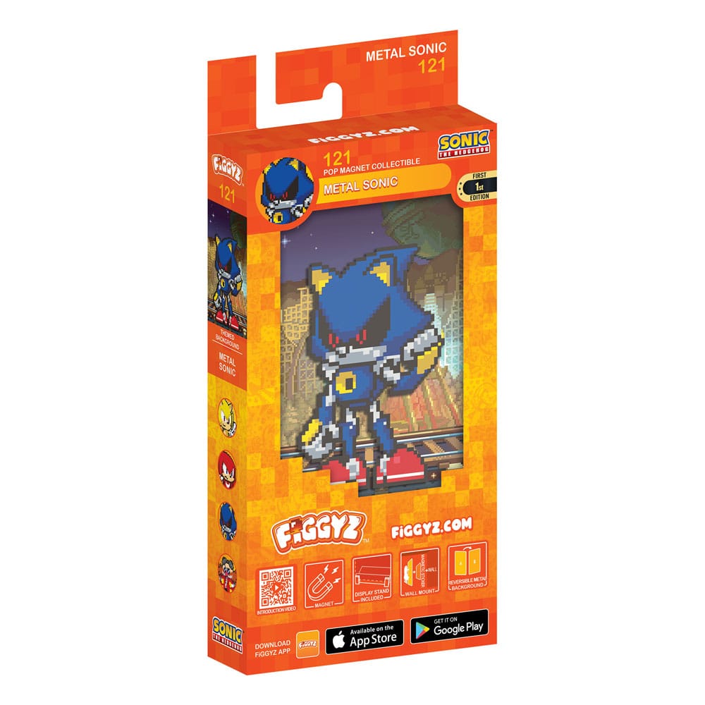 Sonic the Hedgehog (Modern) FiGGYZ Magnet Collectible Metal Sonic 11 cm 5061062271208