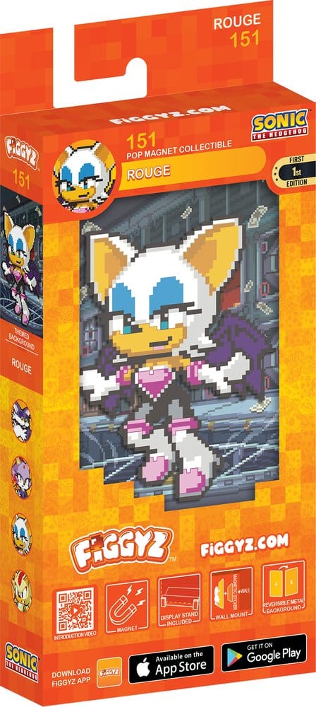 Sonic the Hedgehog (Modern) FiGGYZ Magnet Collectible Rouge the Bat 11 cm 5061062271505