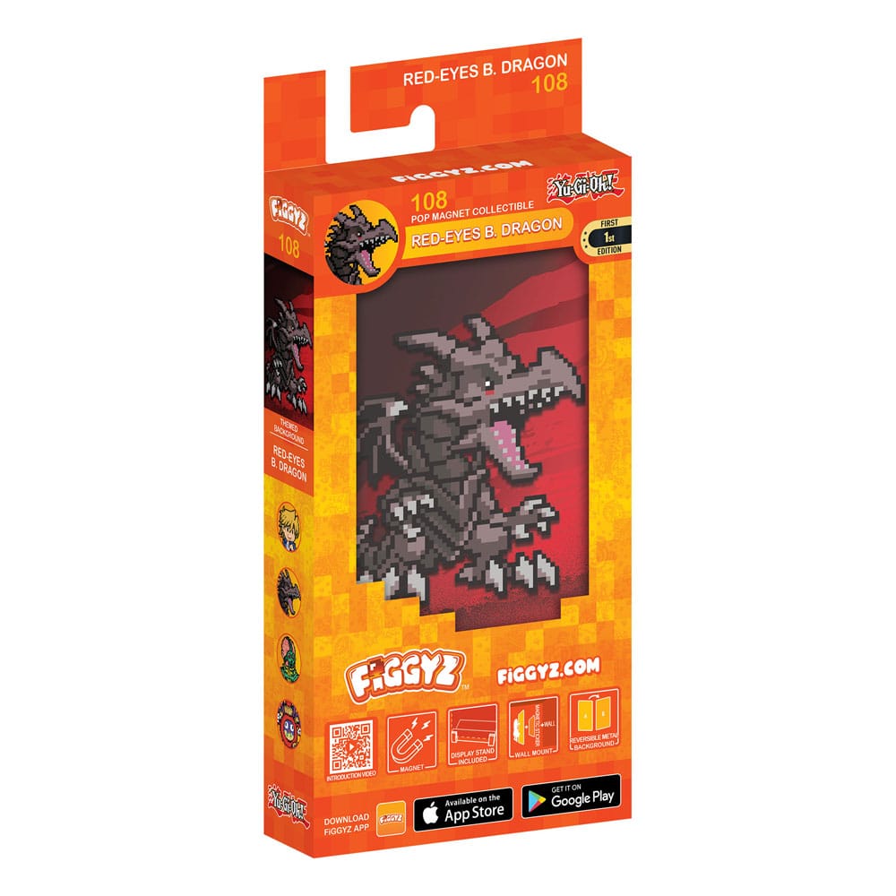 Yu-Gi-Oh! FiGGYZ Magnet Collectible Red-Eyes B. Dragon 11 cm 5061062271079