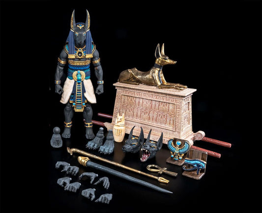 Figura Obscura Actionfigur Anubis Black & Blue 0658580363277