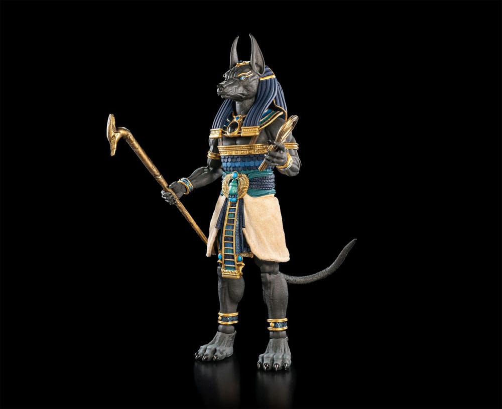 Figura Obscura Actionfigur Anubis Black & Blue 0658580363277