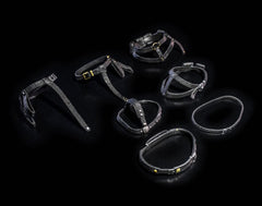 Mythic Legions: All Stars 6 Action Figure Accessorys Belts Pack (Black) 0658580362645