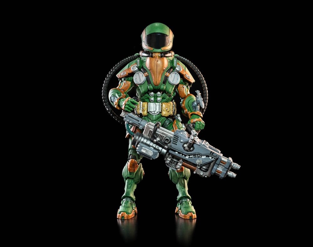 Cosmic Legions Actionfigur T.U.5.C.C. Heavy Gunner 0658580363314