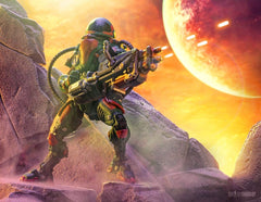 Cosmic Legions Actionfigur T.U.5.C.C. Heavy Gunner 0658580363314