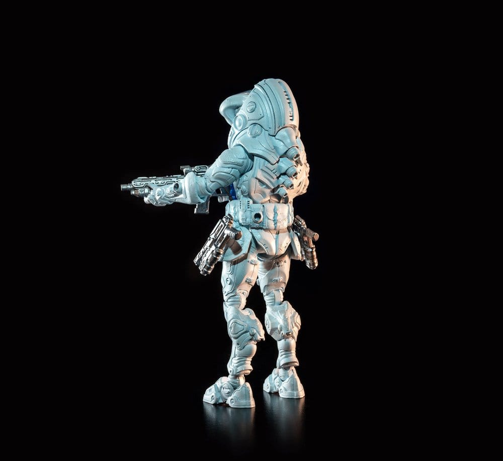 Cosmic Legions Actionfigur T.U.5.C.C. Science Officer Legion Builder 0658580361402