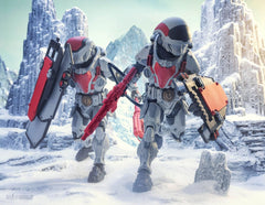 Cosmic Legions: Outpost Zaxxius Actionfigur T.U.5.C.C. Phantom Trooper  0658580363956