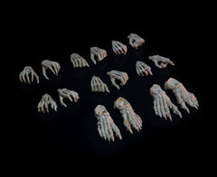 Mythic Legions: Necronominus Action Figure Accessory Skeletons of Necronominus Hands/Feet Pack 0658580362270