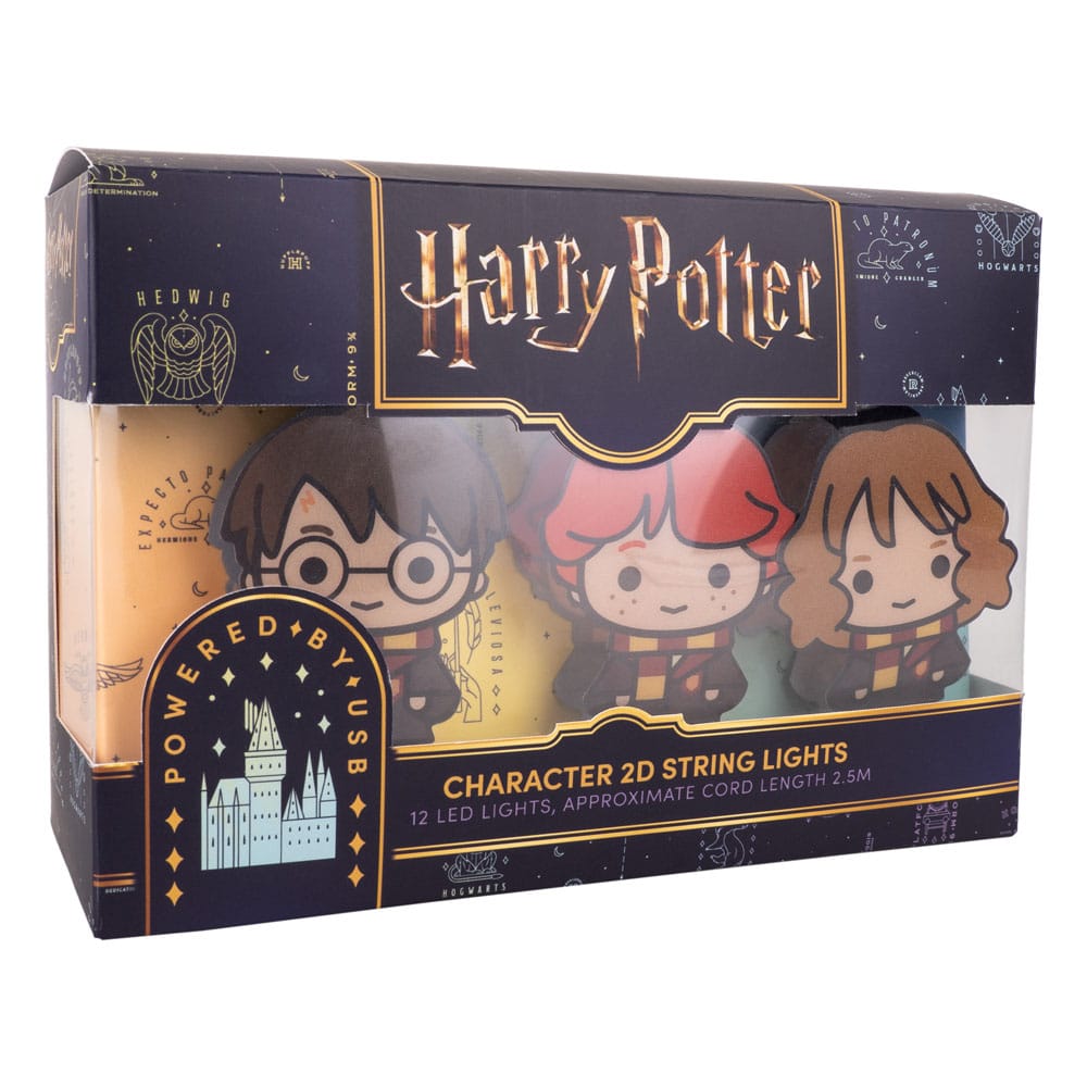 Harry Potter String Lights 2D Letter of Acceptance & Hedwig  5060767272626