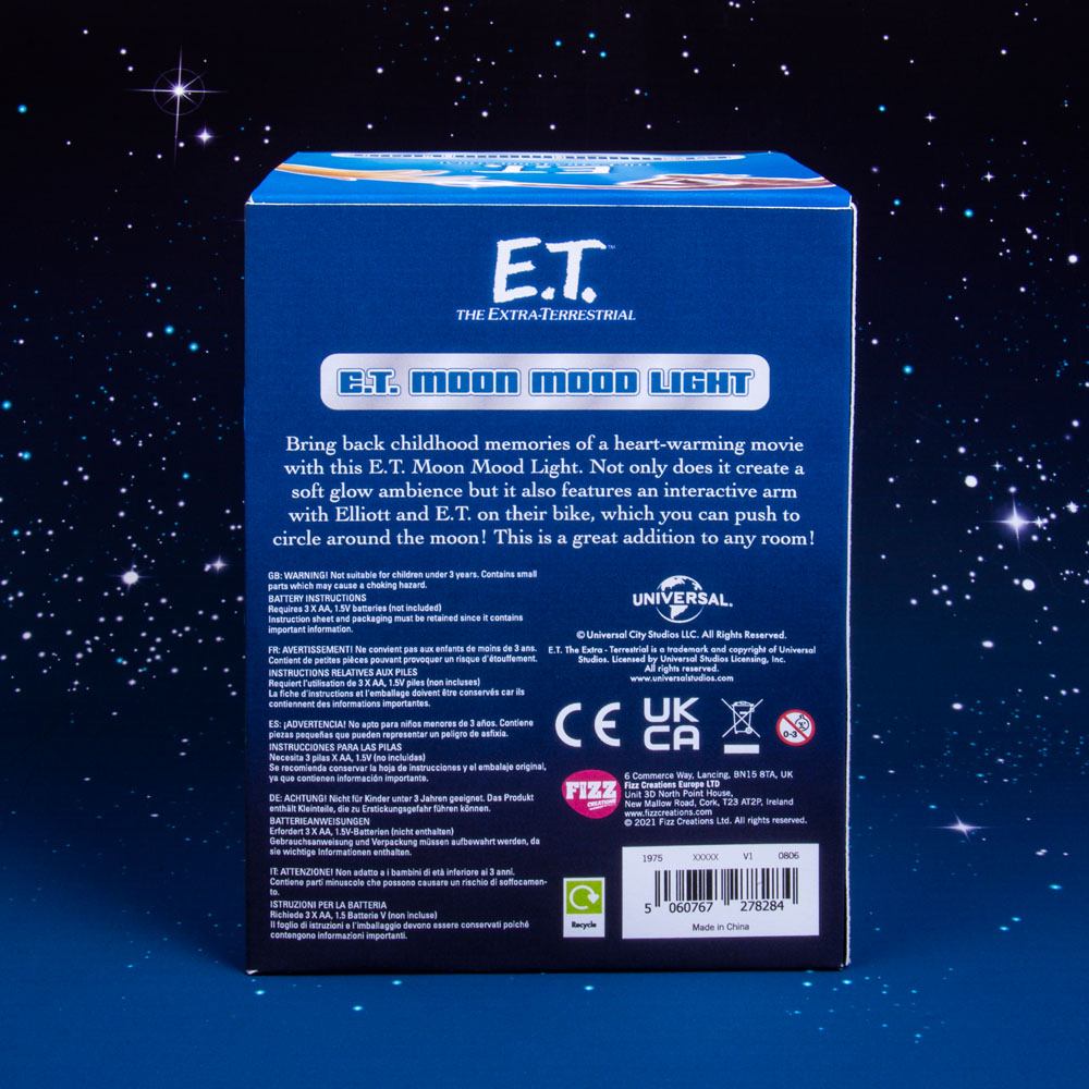 E.T. the Extra-Terrestrial Mood Light Moon 20 cm 5060767278284
