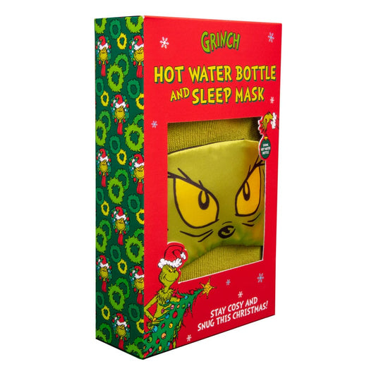 The Grinch Hot water bottle & Sleep Mask Set 5060767276839