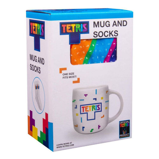Tetris Mug & Socks Set Tetriminos 5060949241648