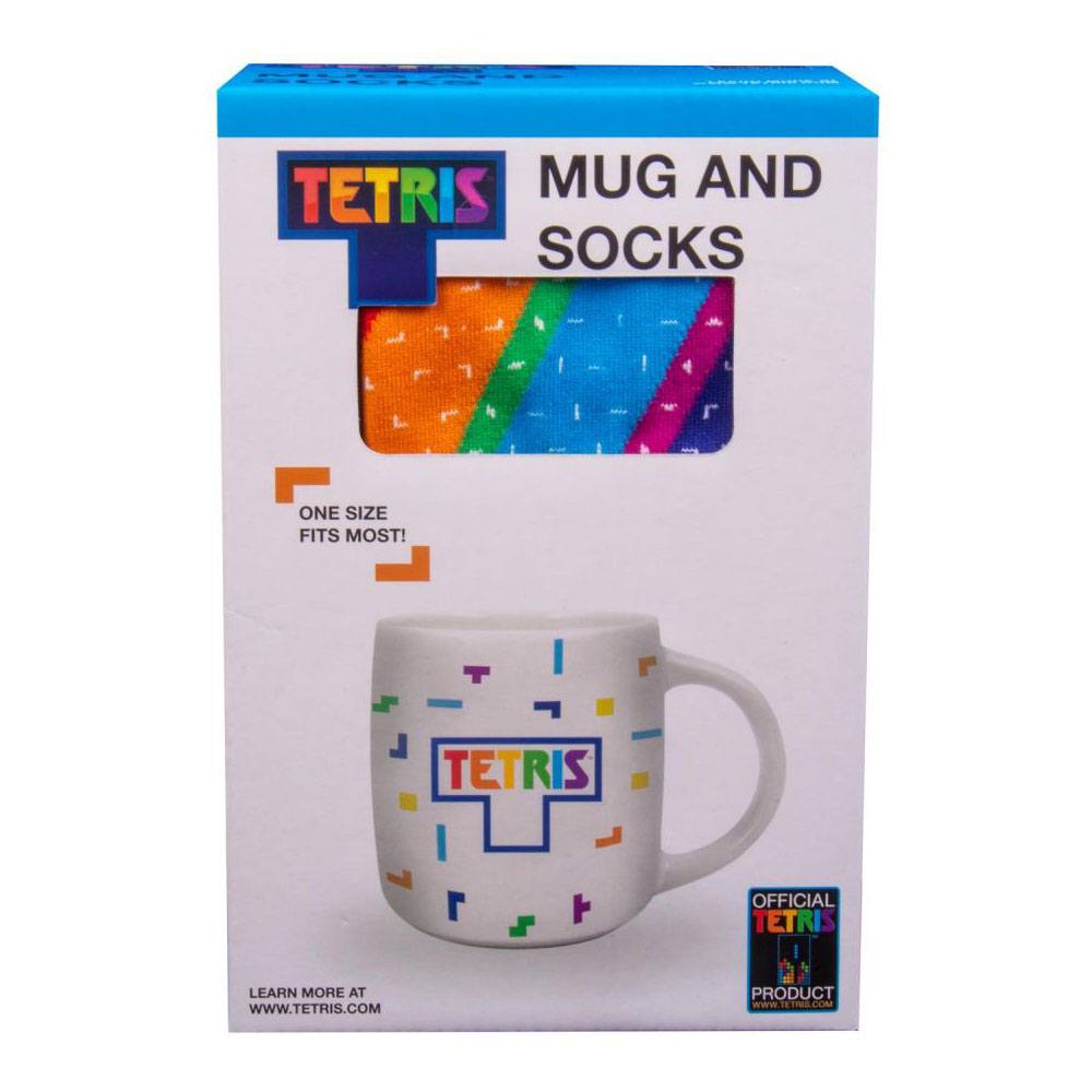 Tetris Mug & Socks Set Tetriminos 5060949241648