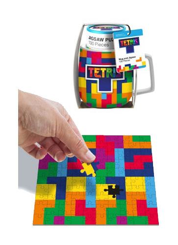 Tetris Mug & Jigsaw Puzzle Set Tetriminos 5060767277126