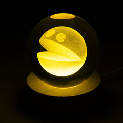 Pac-Man Lamp Crystal Ball 8 cm 5060960744319