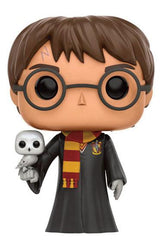 Harry Potter POP! Movies Vinyl Figure Harry with Hedwig 9 cm 0889698119153