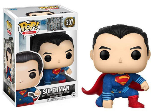 Justice League Movie POP! Movies Vinyl Figure Superman (Landing Pose) 9 cm 0889698137041