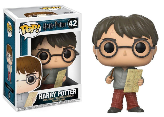 Harry Potter POP! Movies Vinyl Figure Harry Potter with Marauders Map 9 cm 0889698149365