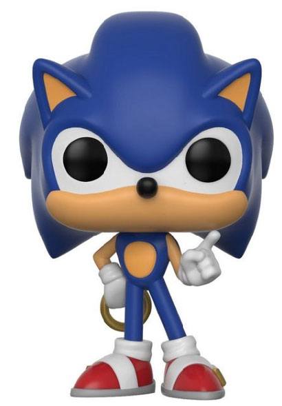 Sonic The Hedgehog POP! Games Vinyl Figure Sonic (Ring) 9 cm 0889698201469