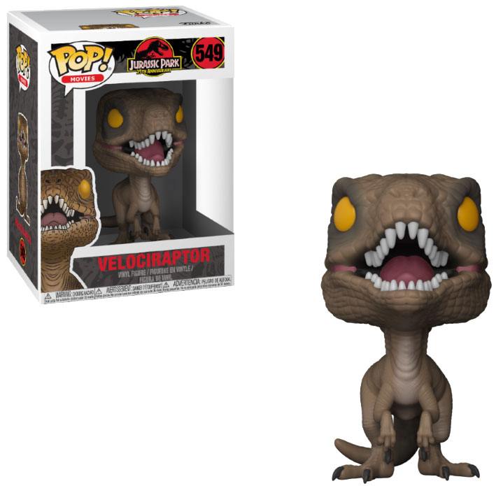 Jurassic Park POP! Movies Vinyl Figure Velociraptor 9 cm 0889698267359