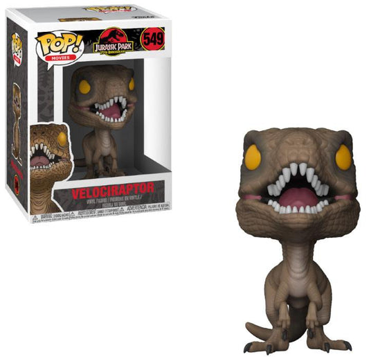 Jurassic Park POP! Movies Vinyl Figure Velociraptor 9 cm 0889698267359